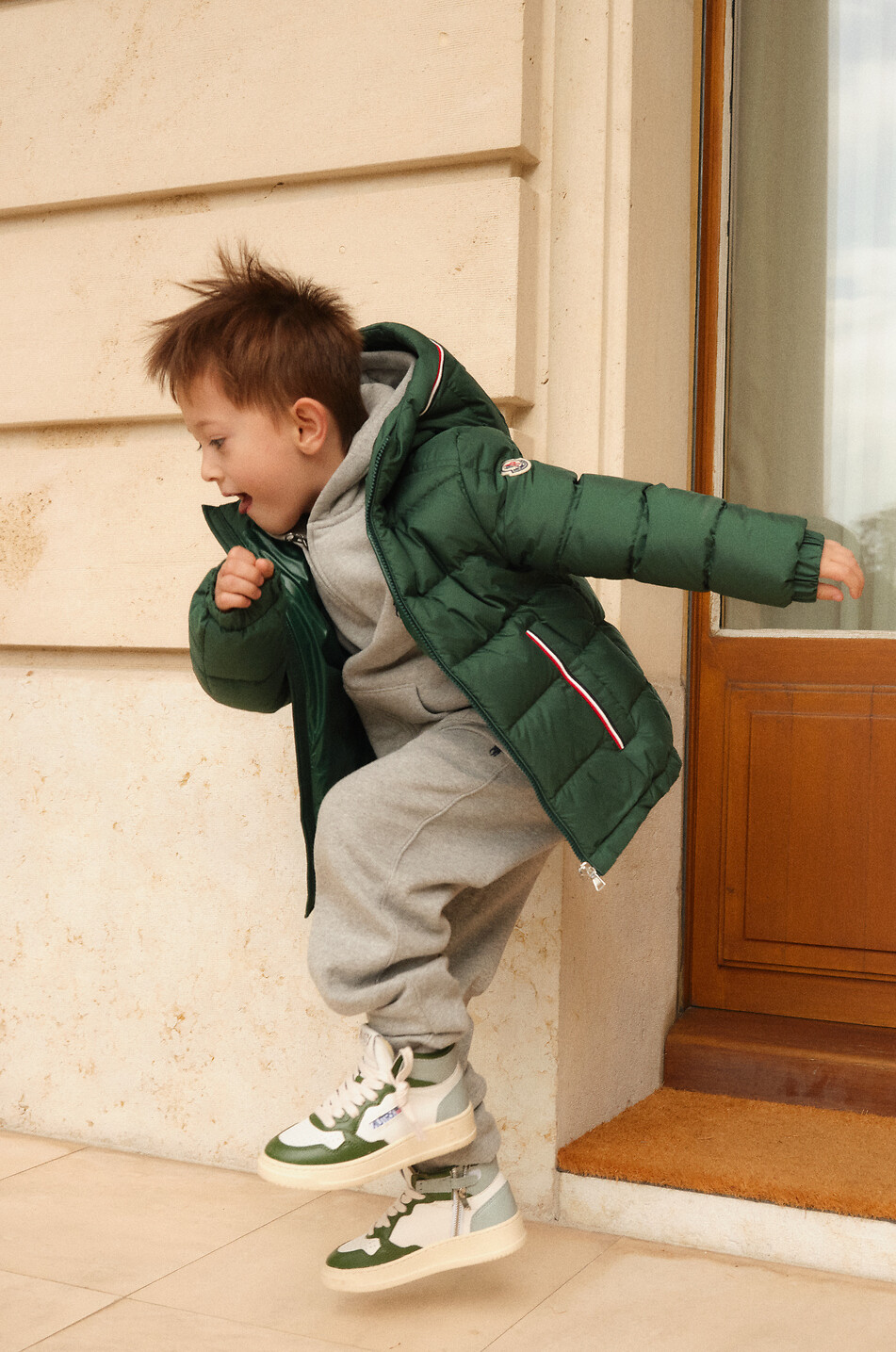 POLO RALPH LAUREN Sweat-shirt zippé à capuche garçon Pony Garçon GRIS FONCÉ 3