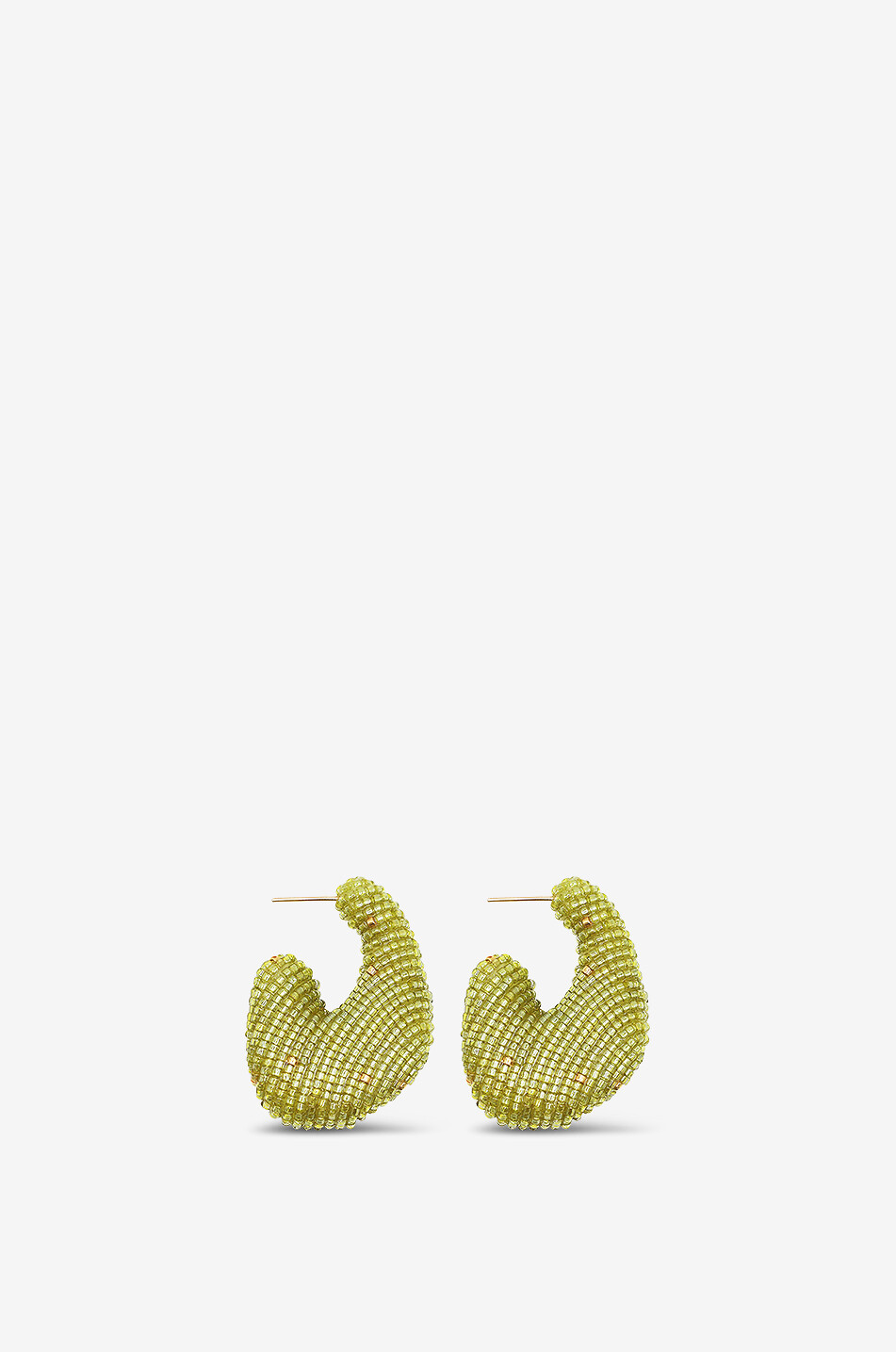 Boucles d'oreilles en perles de verre Aria Hoops