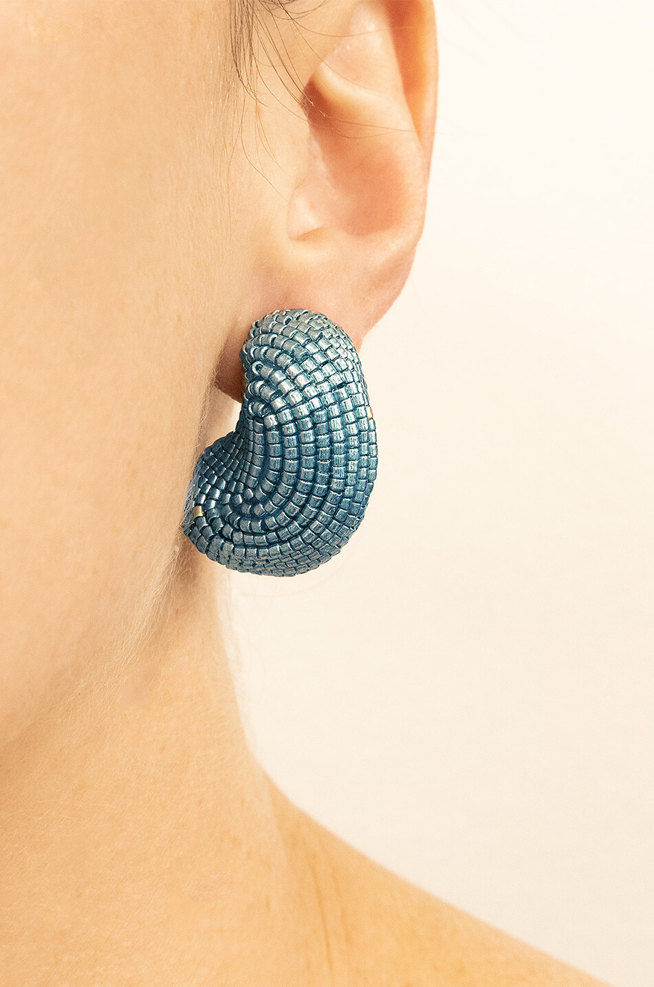 Clous d'oreilles en perles de verre Mini Arele