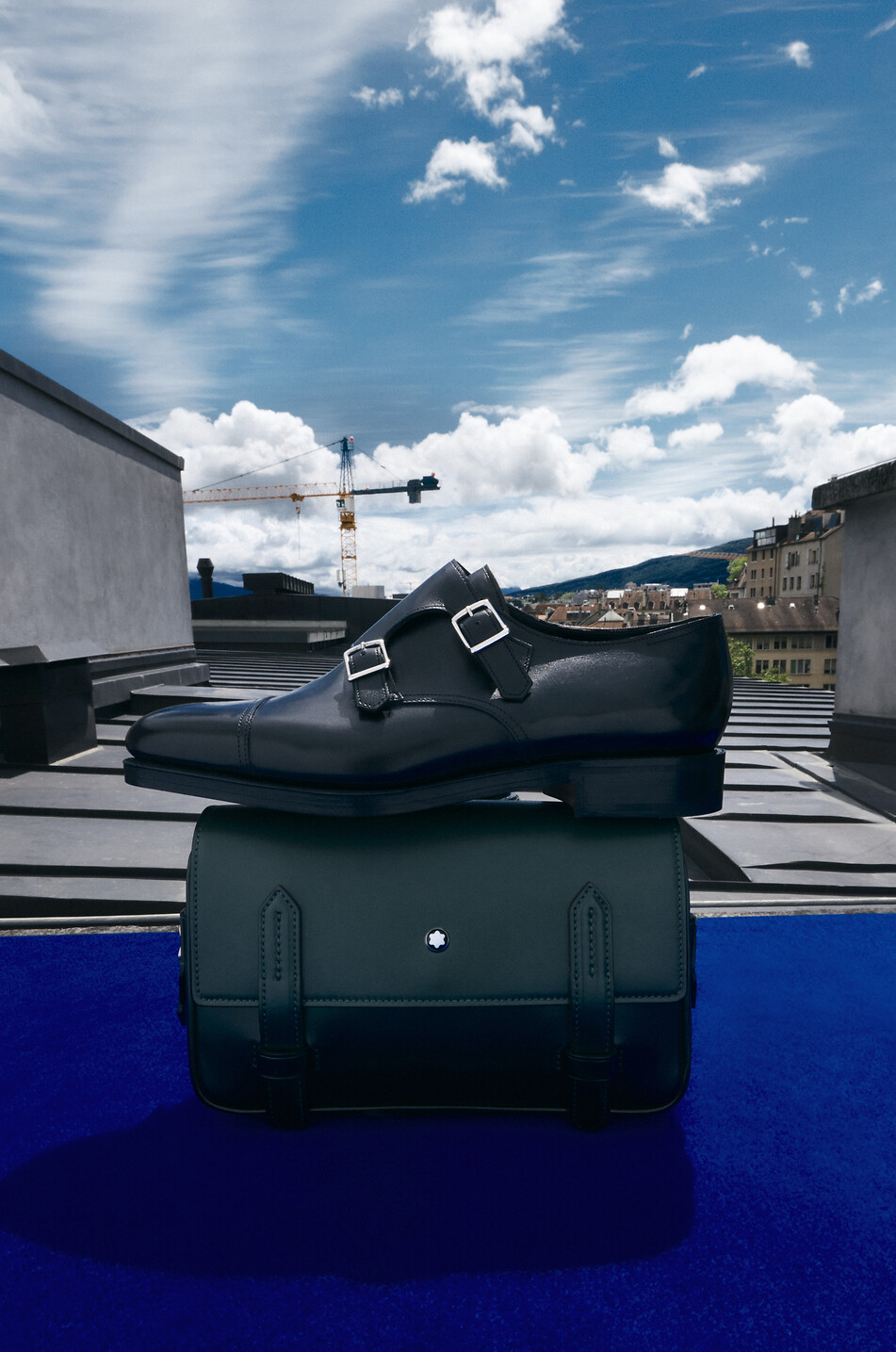 JOHN LOBB Mocassins à double boucle William Homme NOIR 3