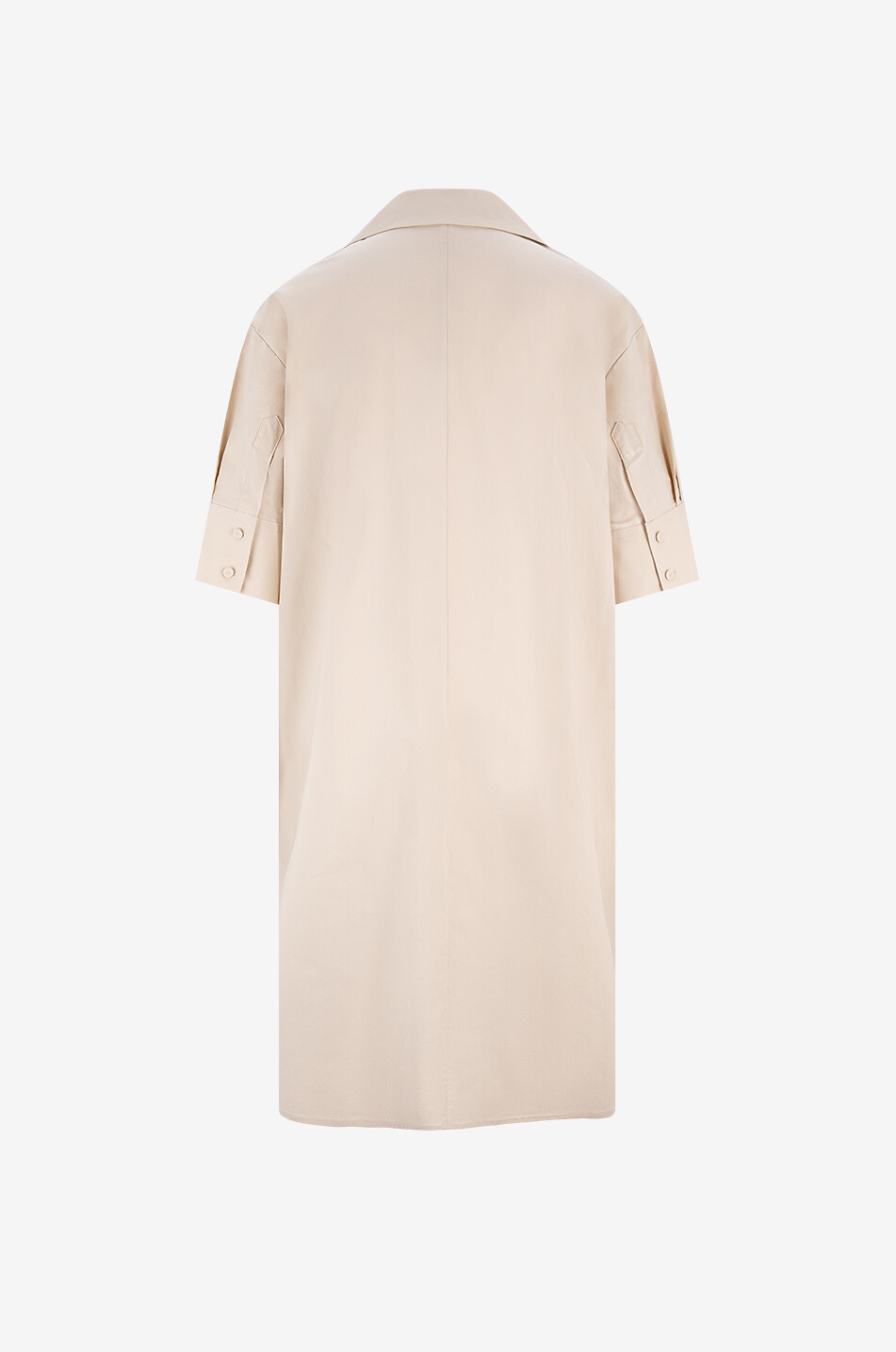 Longbea short poplin tunic dress