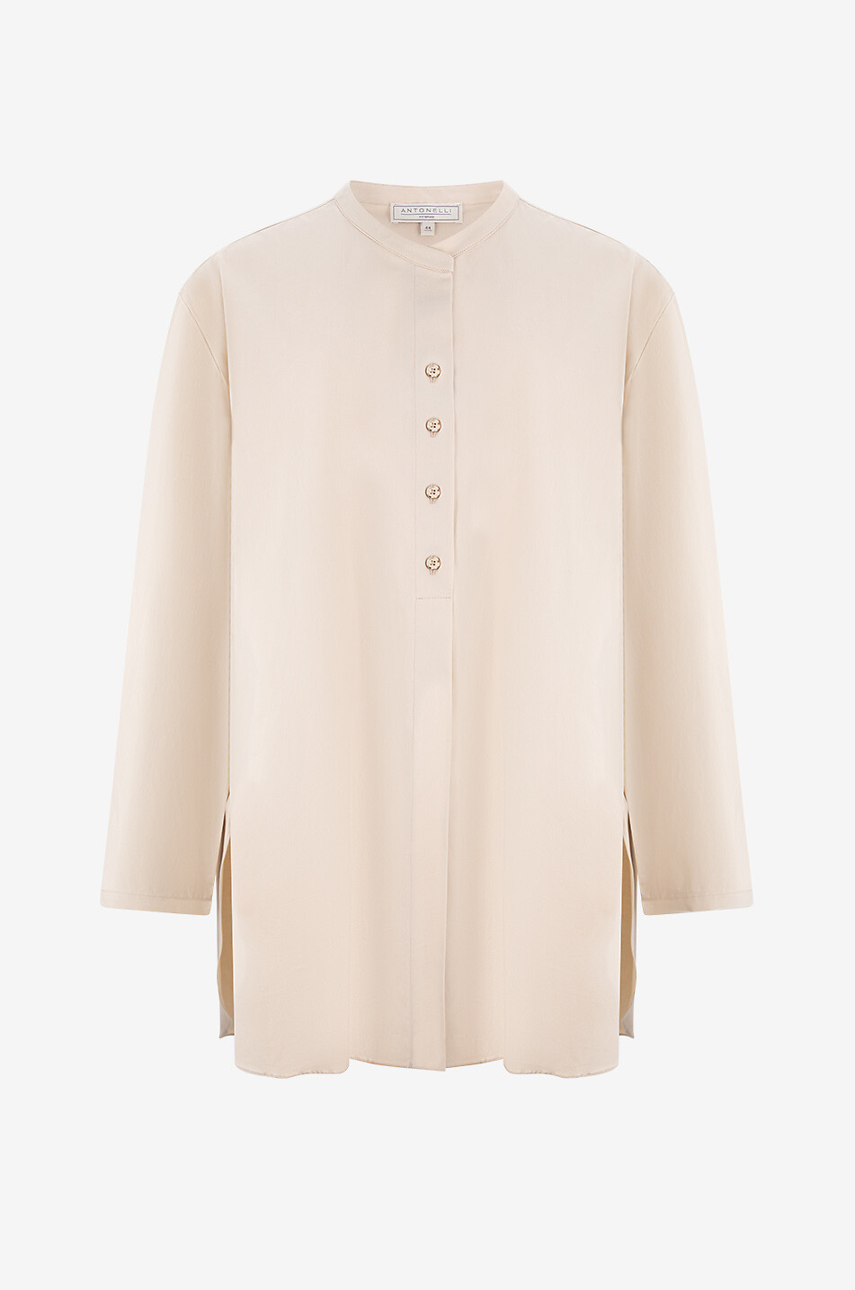 ANTONELLI FIRENZE Acacia oversize poplin blouse Women BEIGE 1