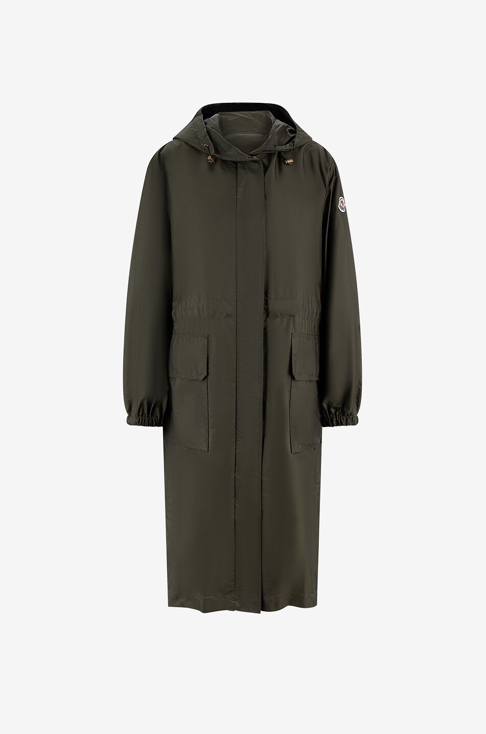MONCLER Regenmantel mit Kapuze Hiengos Damen DUNKELGRÜN 1