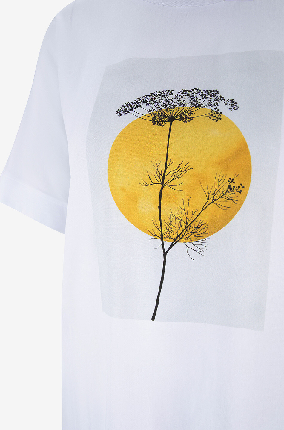 Moon Flower short-sleeved T-shirt
