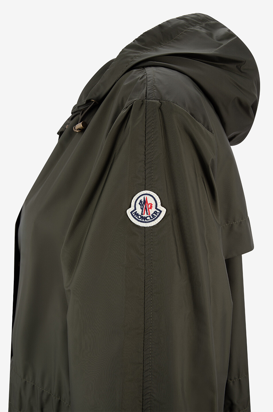 MONCLER Regenmantel mit Kapuze Hiengos Damen DUNKELGRÜN 3
