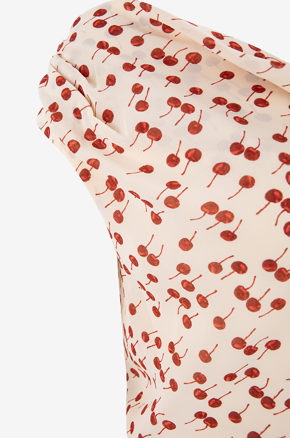 REFORMATION Kristine cherry printed crêpe sleeveless mini dress Women MULTI COLOURED 3