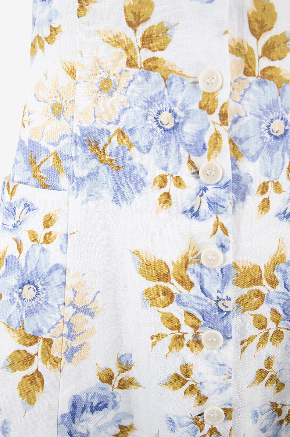 REFORMATION Robe midi fleurie à bretelles Louisa Femme MULTICOLORE 3