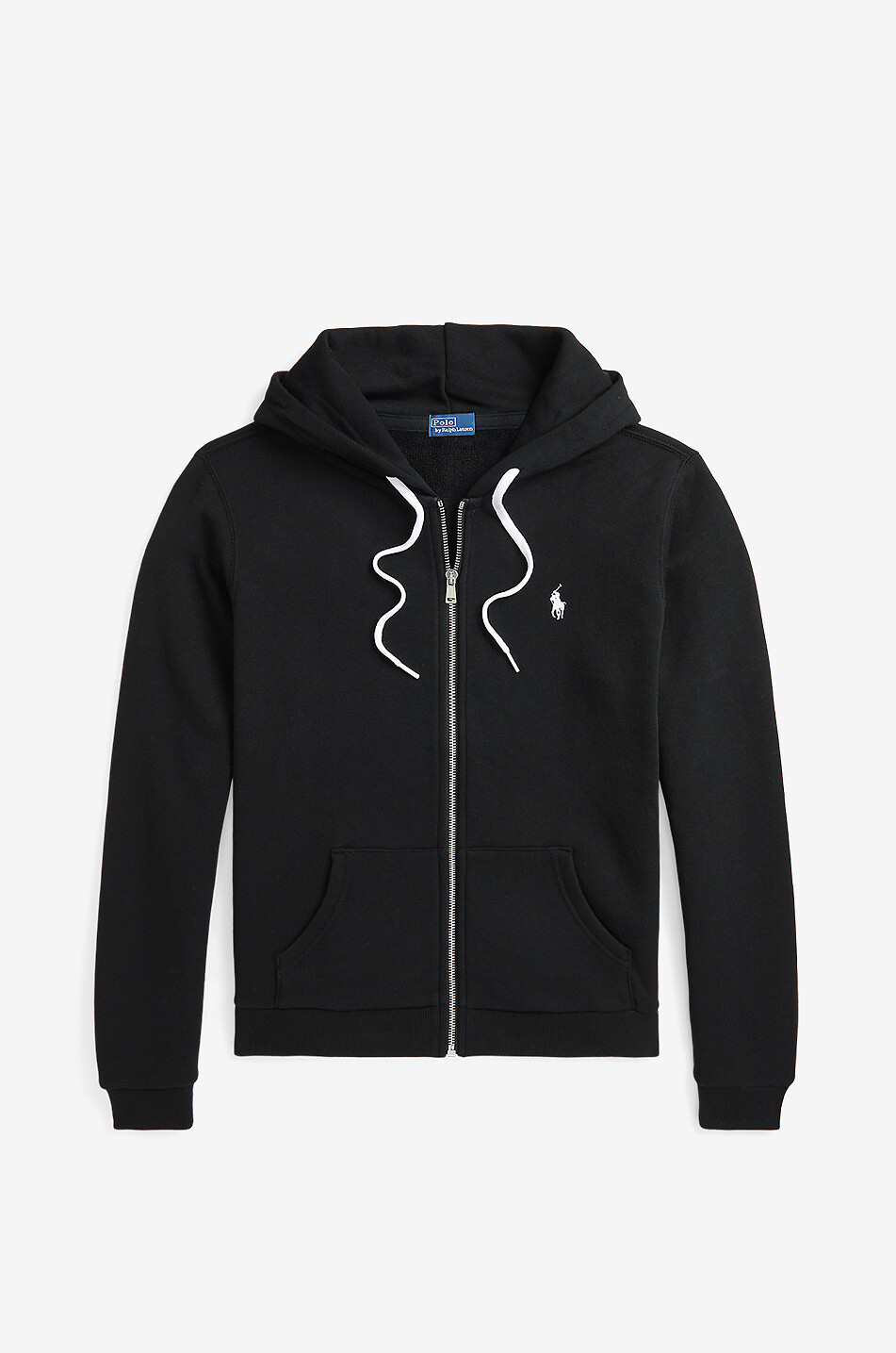 Pony faded full-zip hooded sweatshirt