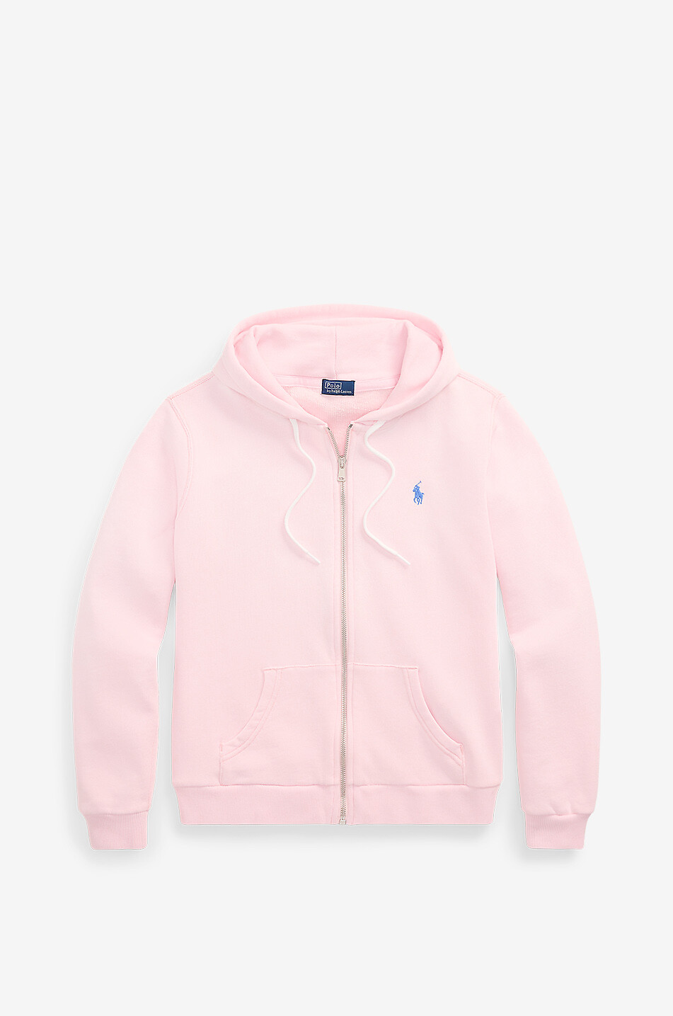 Sweat-shirt à capuche zippé délavé Pony