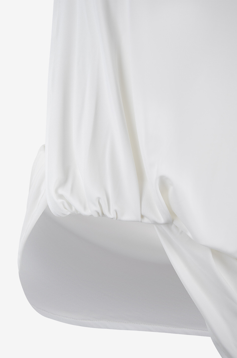 JACQUEMUS Ärmelloses Top mit geradem Ausschnitt Le haut Peplo Damen WEISS 3