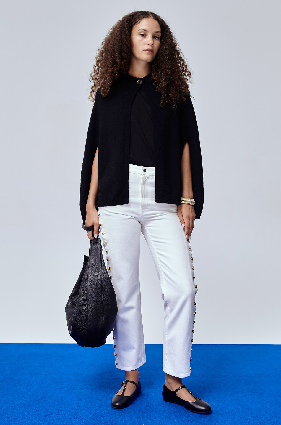 CHLOE Riemchenballerinas aus Nappaleder Marcie Damen SCHWARZ 3