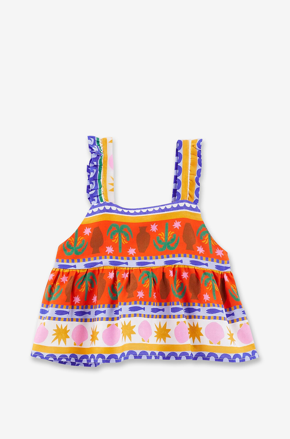 FABULA Top à bretelles fille Marezinha Fille MULTICOLORE 1
