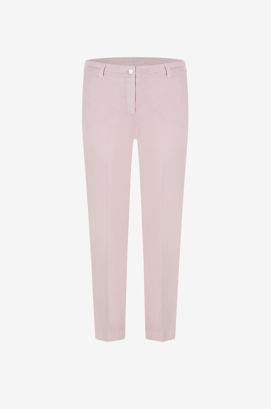 Pantalon chino slim en coton Karina