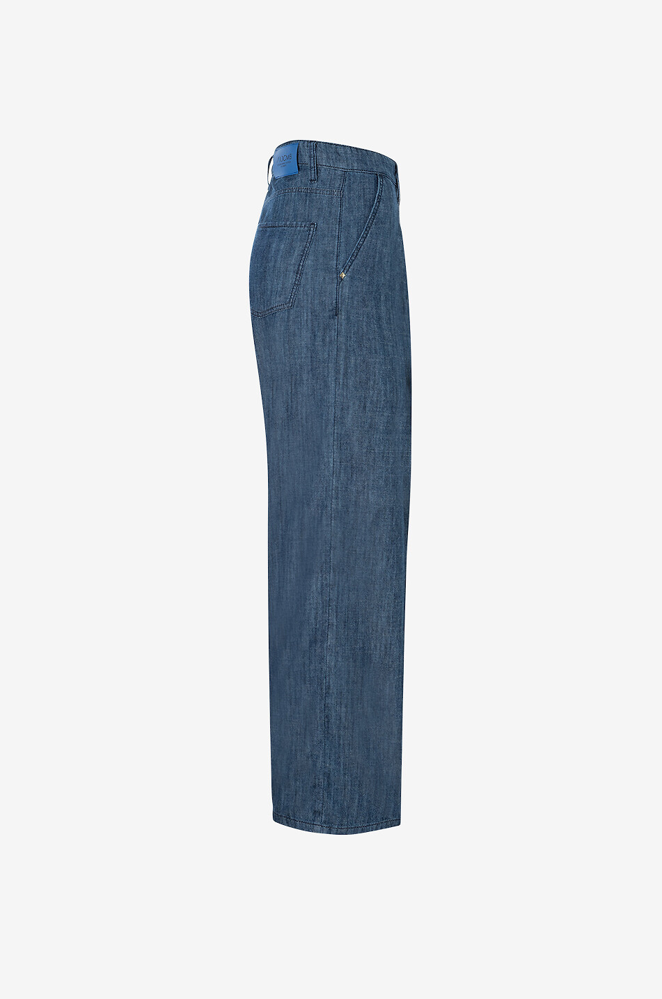 CAMBIO Alina wide-leg jeans with waistband tucks Women BLUE 7