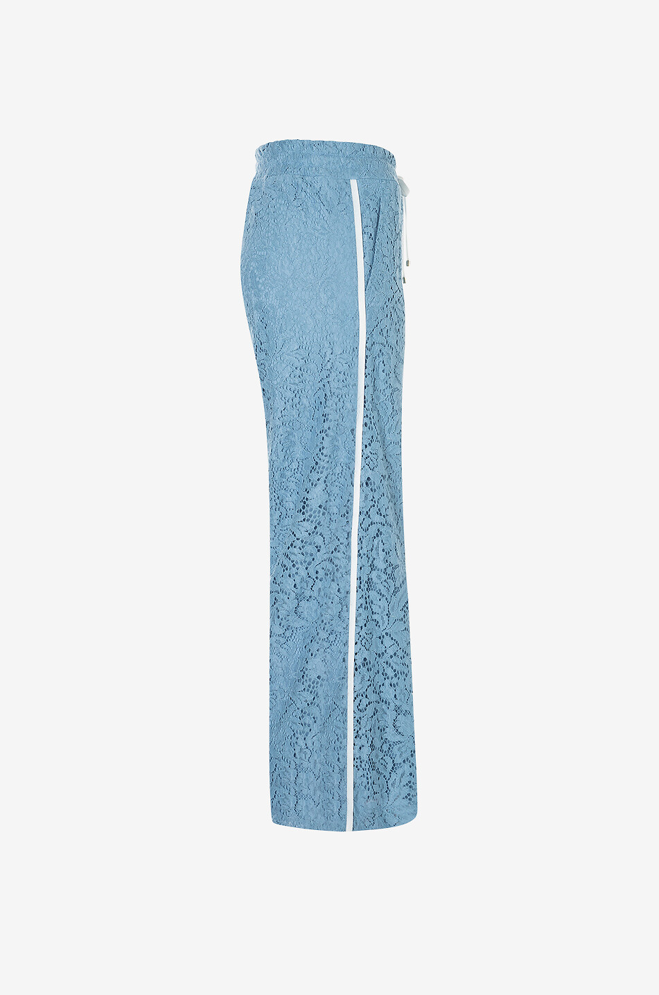 CAMBIO Pantalon de jogging large en dentelle Clara Femme BLEU CLAIR 3