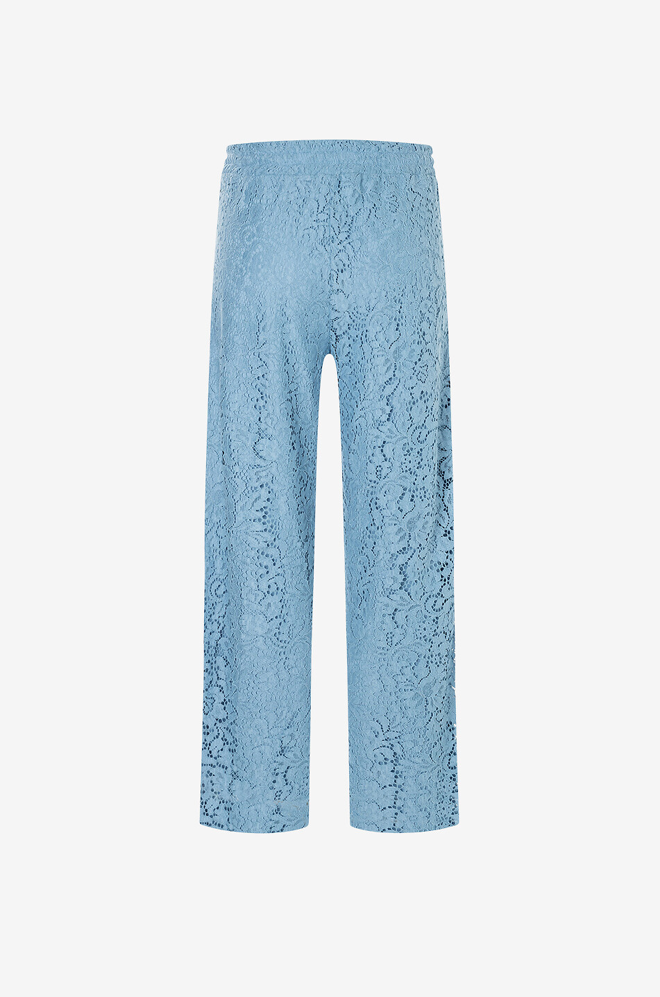 CAMBIO Pantalon de jogging large en dentelle Clara Femme BLEU CLAIR 2
