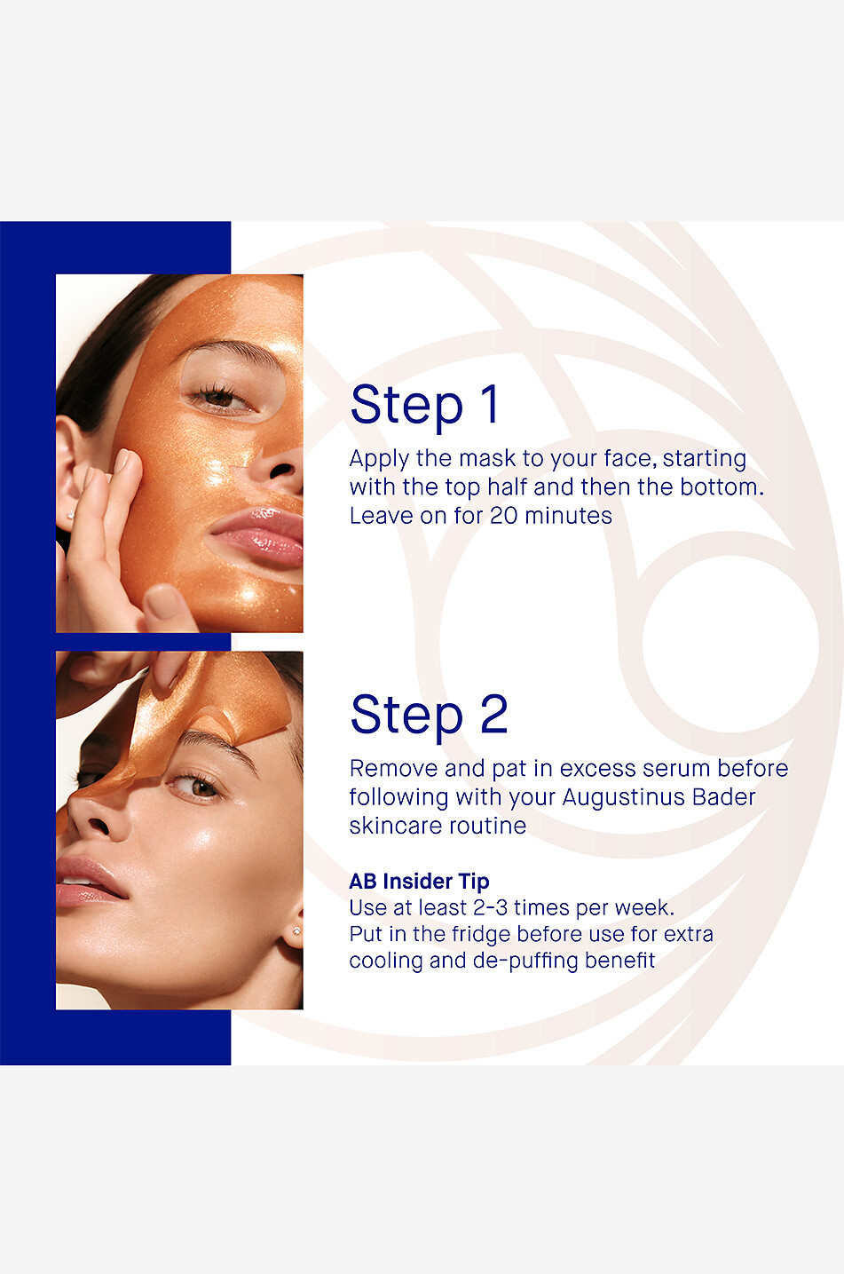 AUGUSTINUS BADER 6er-Pack Gesichtsmaske The Hydrogel Face Mask with TFC8 - 6 x 30 g Unisex Farblos 11