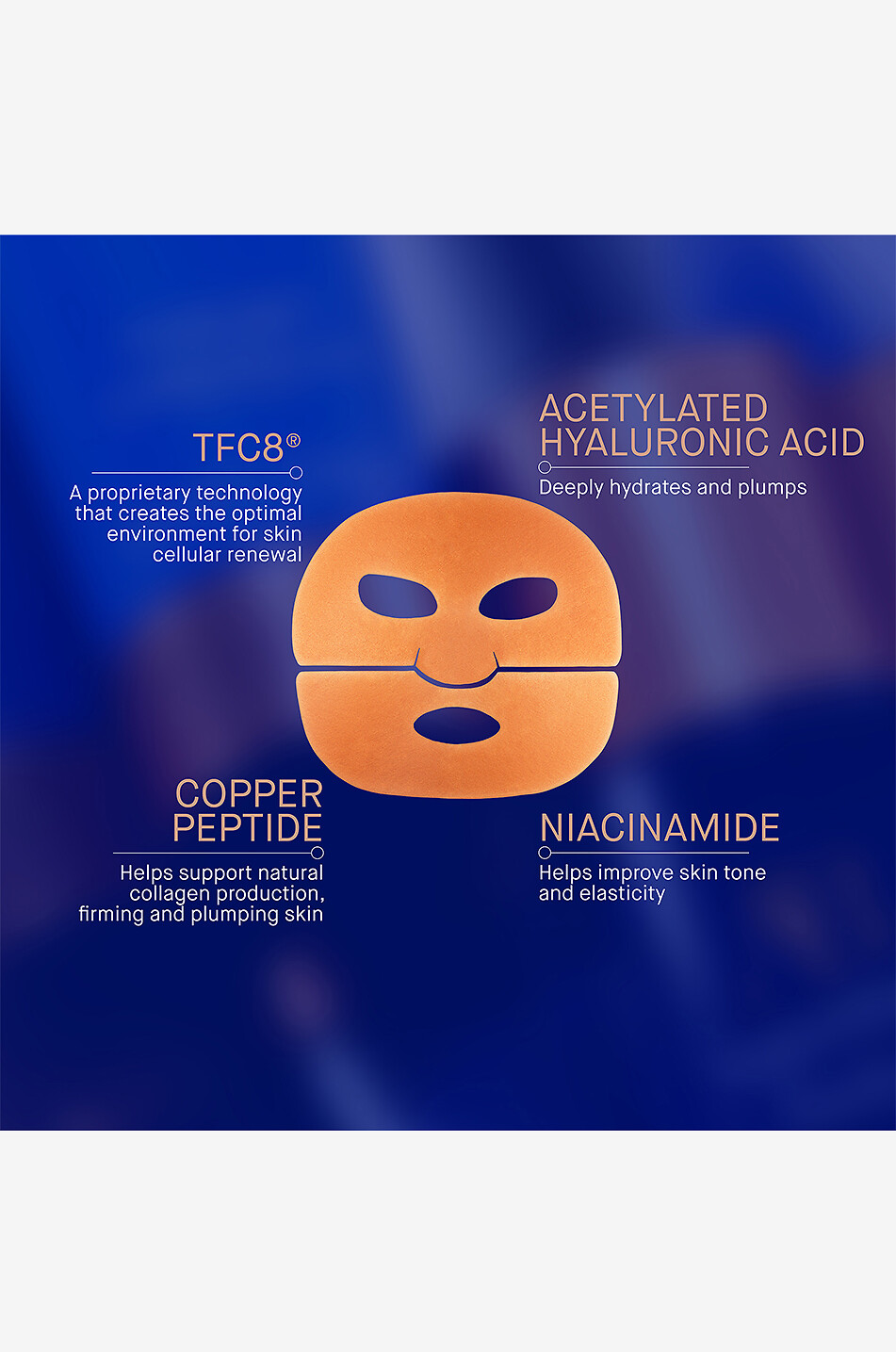AUGUSTINUS BADER 6er-Pack Gesichtsmaske The Hydrogel Face Mask with TFC8 - 6 x 30 g Unisex Farblos 10