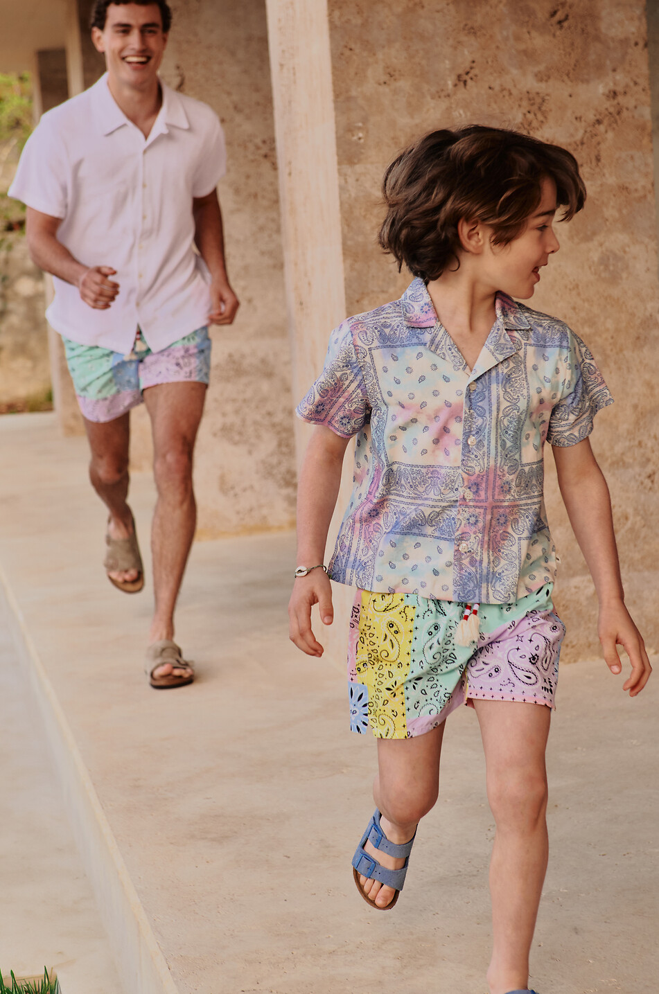 THE NEW SOCIETY Jungen-Hemd mit Bandana- und Tie-and-Dye-Print Downtown Junge BUNT 5