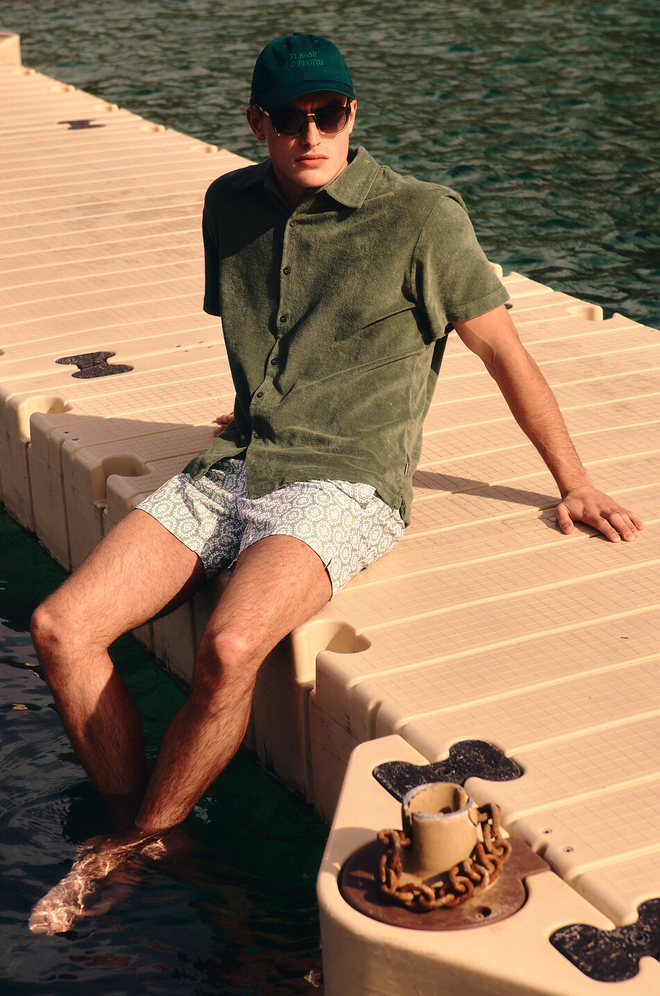 RIVEA Badeshorts Neapel Herren GRÜN 3