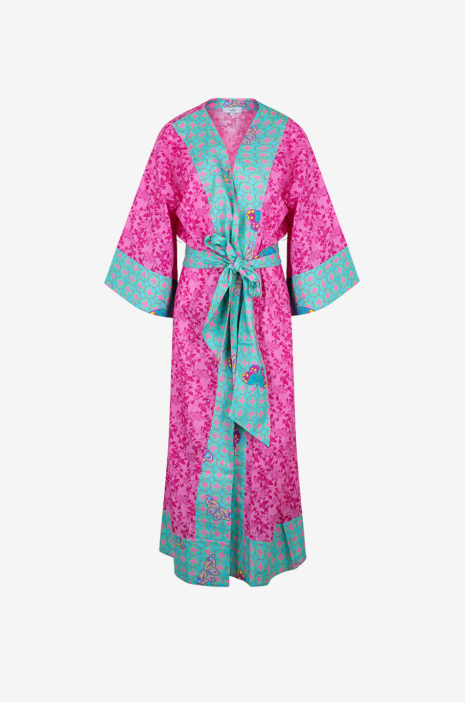 KARMA ON THE ROCKS Kaze cotton kimono Women MULTI COLOURED 1
