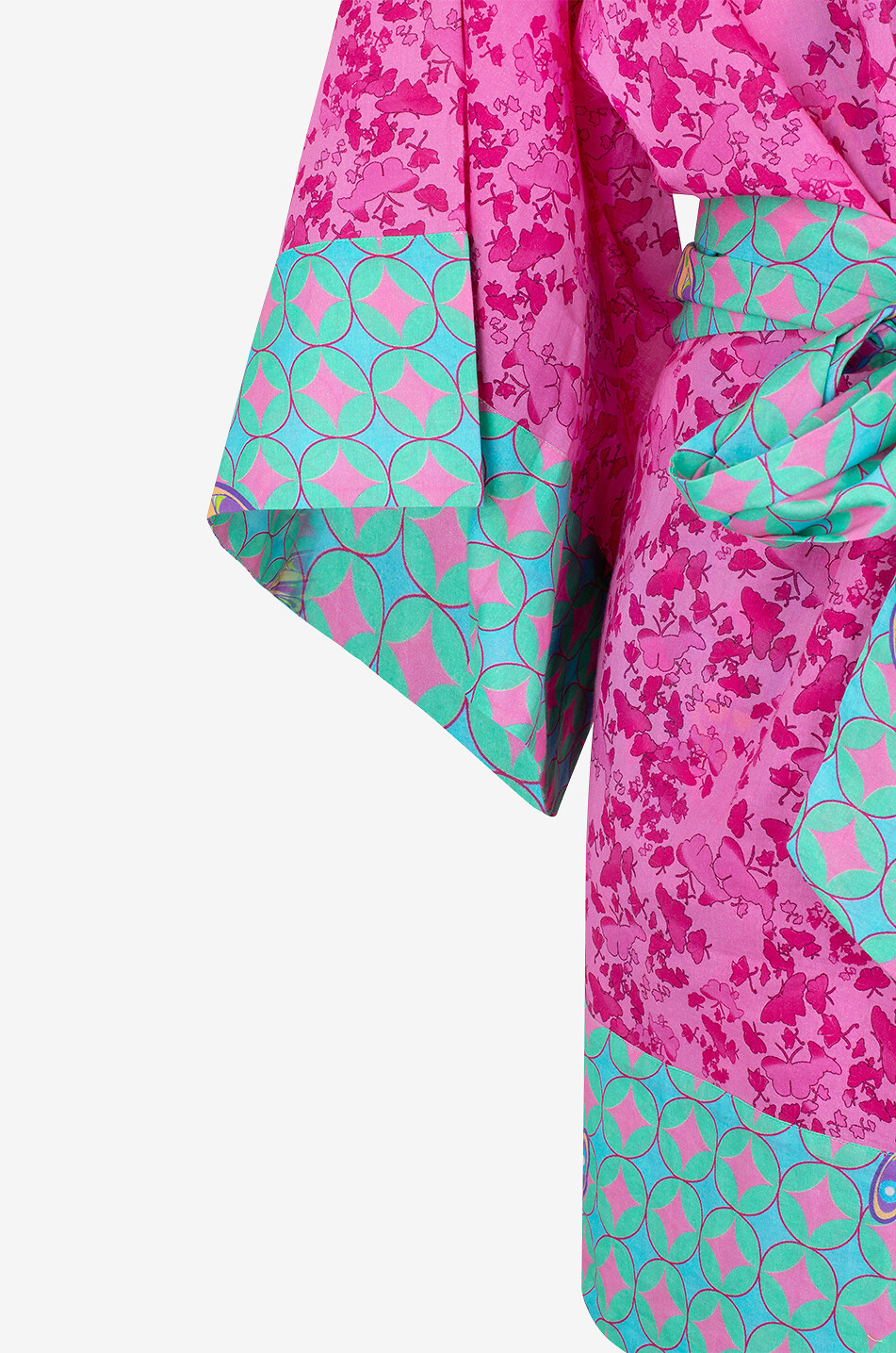 KARMA ON THE ROCKS Kimono en coton Osaka Femme MULTICOLORE 3