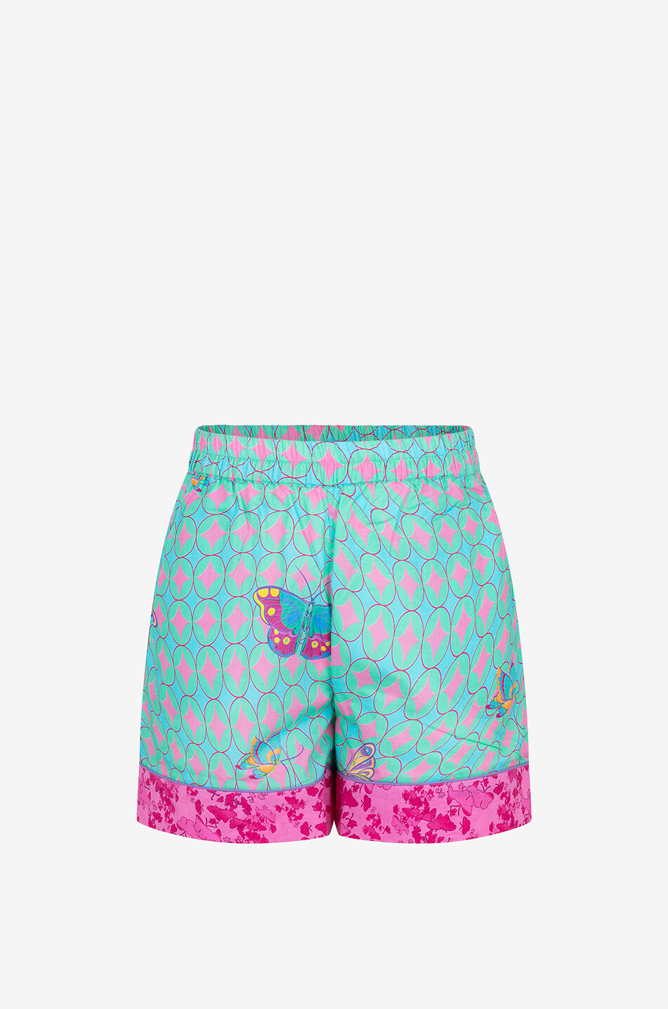 KARMA ON THE ROCKS Cotton pyjama set Women MULTI COLOURED 1 3