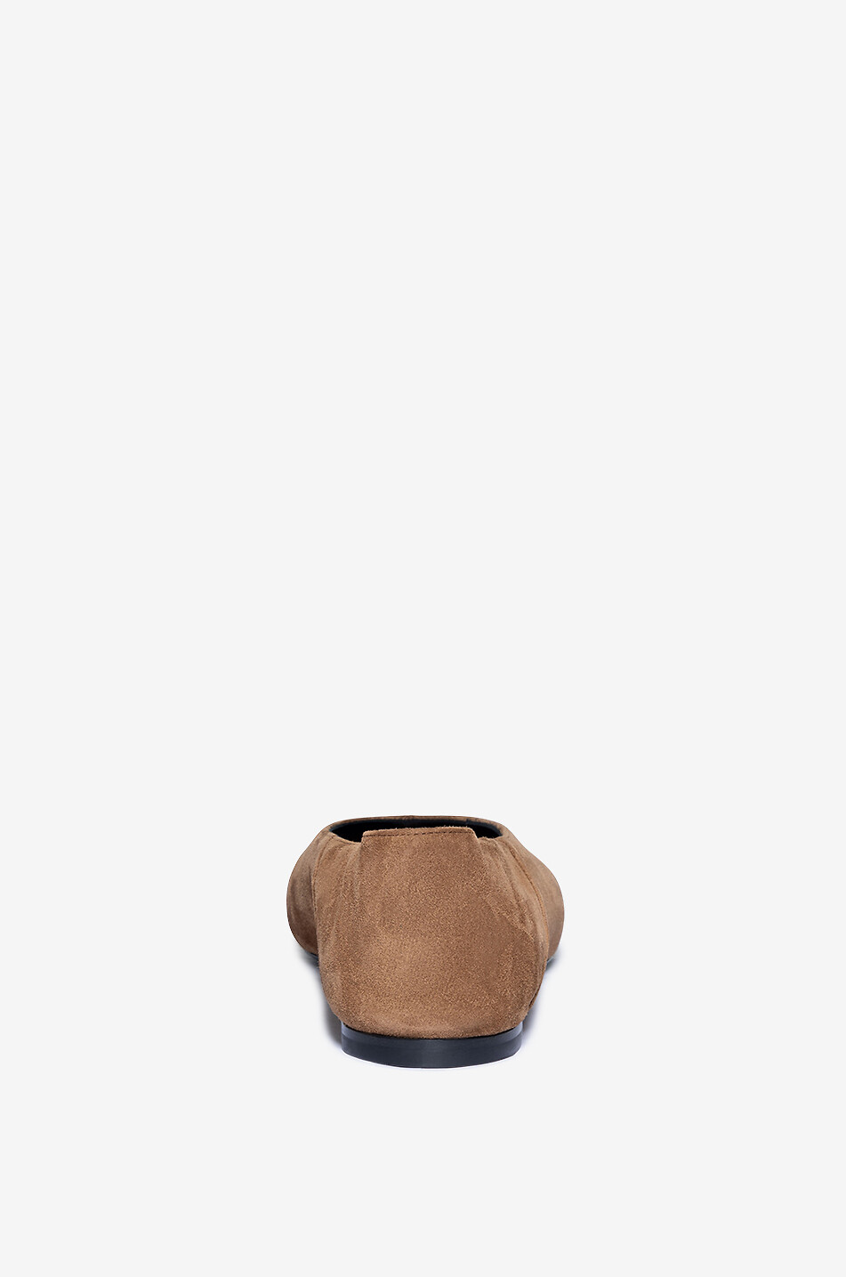 SAINT LAURENT PARIS Mocassins à bout pointu en daim Nour Femme MARRON 4