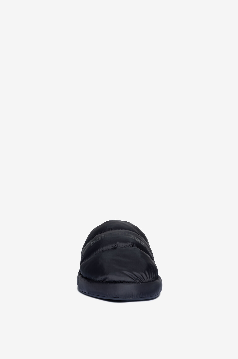 BALENCIAGA Alaska quilted nylon clogs Men BLACK 2