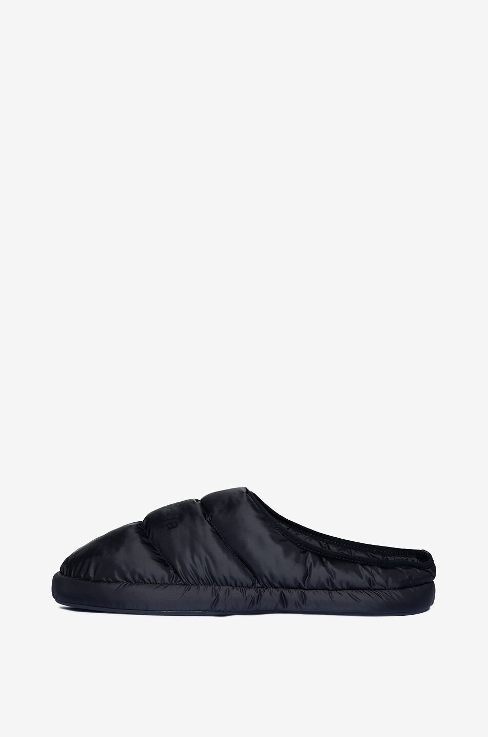 BALENCIAGA Alaska quilted nylon clogs Men BLACK 3