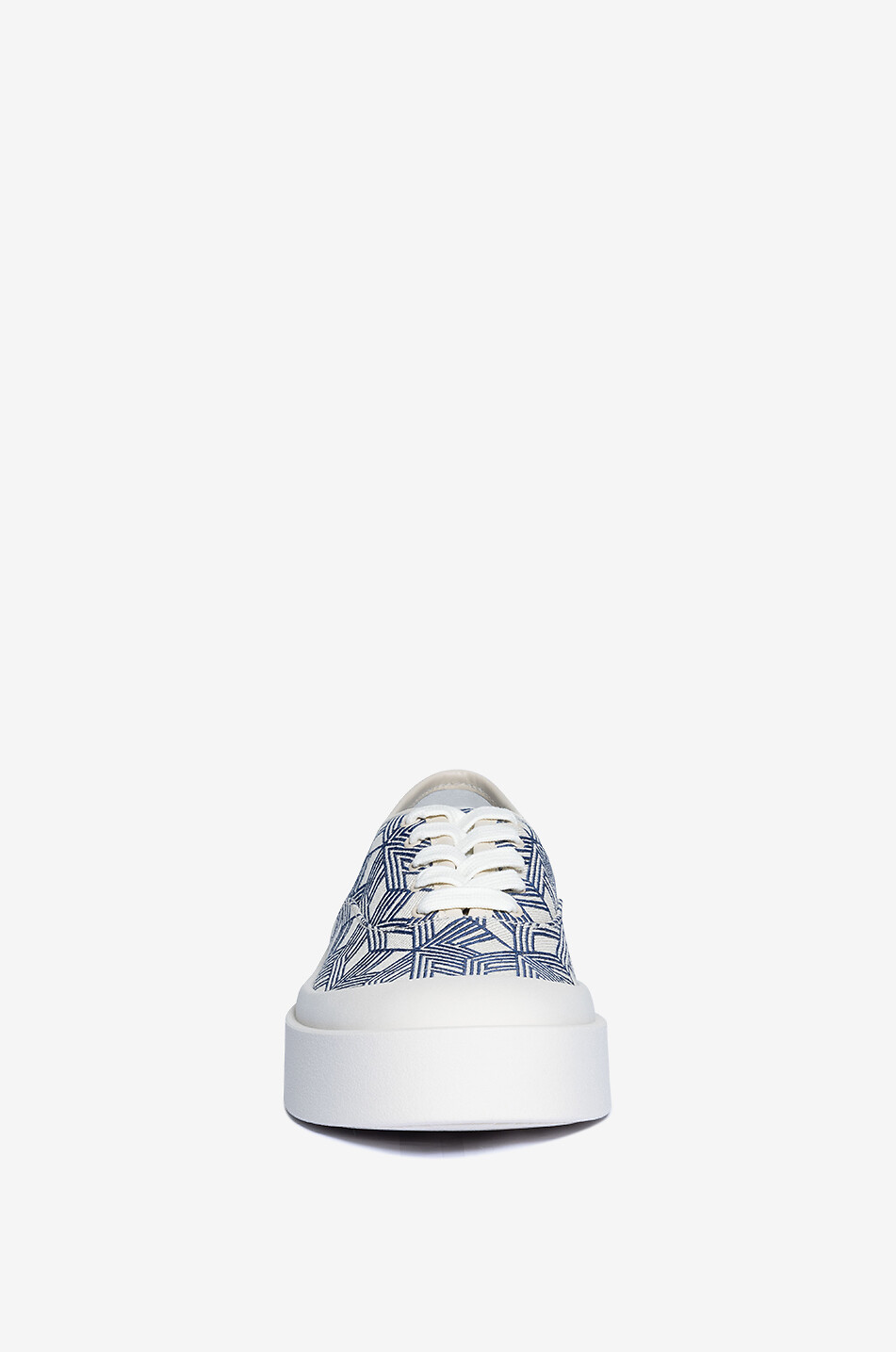 FABIANA FILIPPI Logo jacquard low-top platform sneakers Women MULTI COLOURED 2
