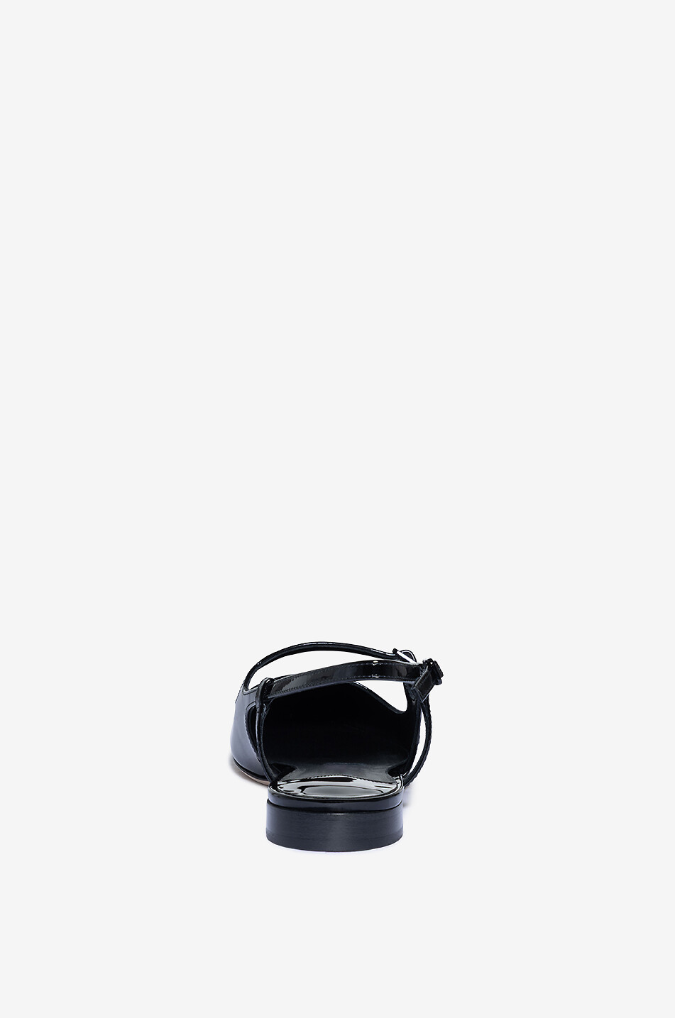 JIMMY CHOO Ballerines à bride arrière en cuir verni Didi 10 Femme NOIR 4