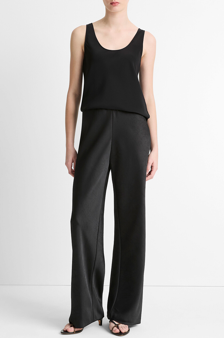VINCE Straight-leg trousers Women BLACK 3