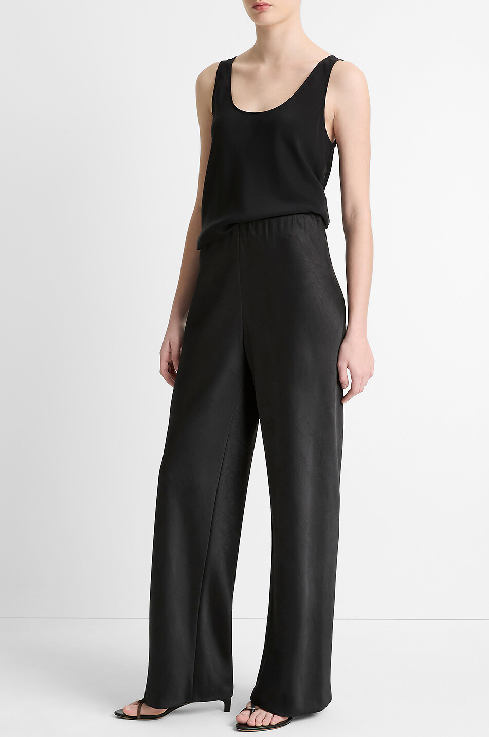 VINCE Straight-leg trousers Women BLACK 4