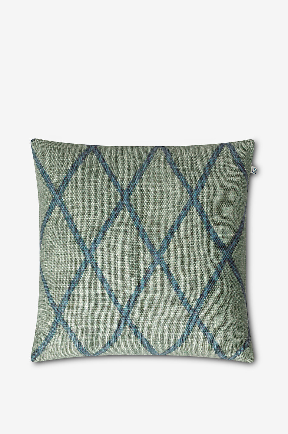 Quadratischer Leinenkissenbezug Ikat Orissa