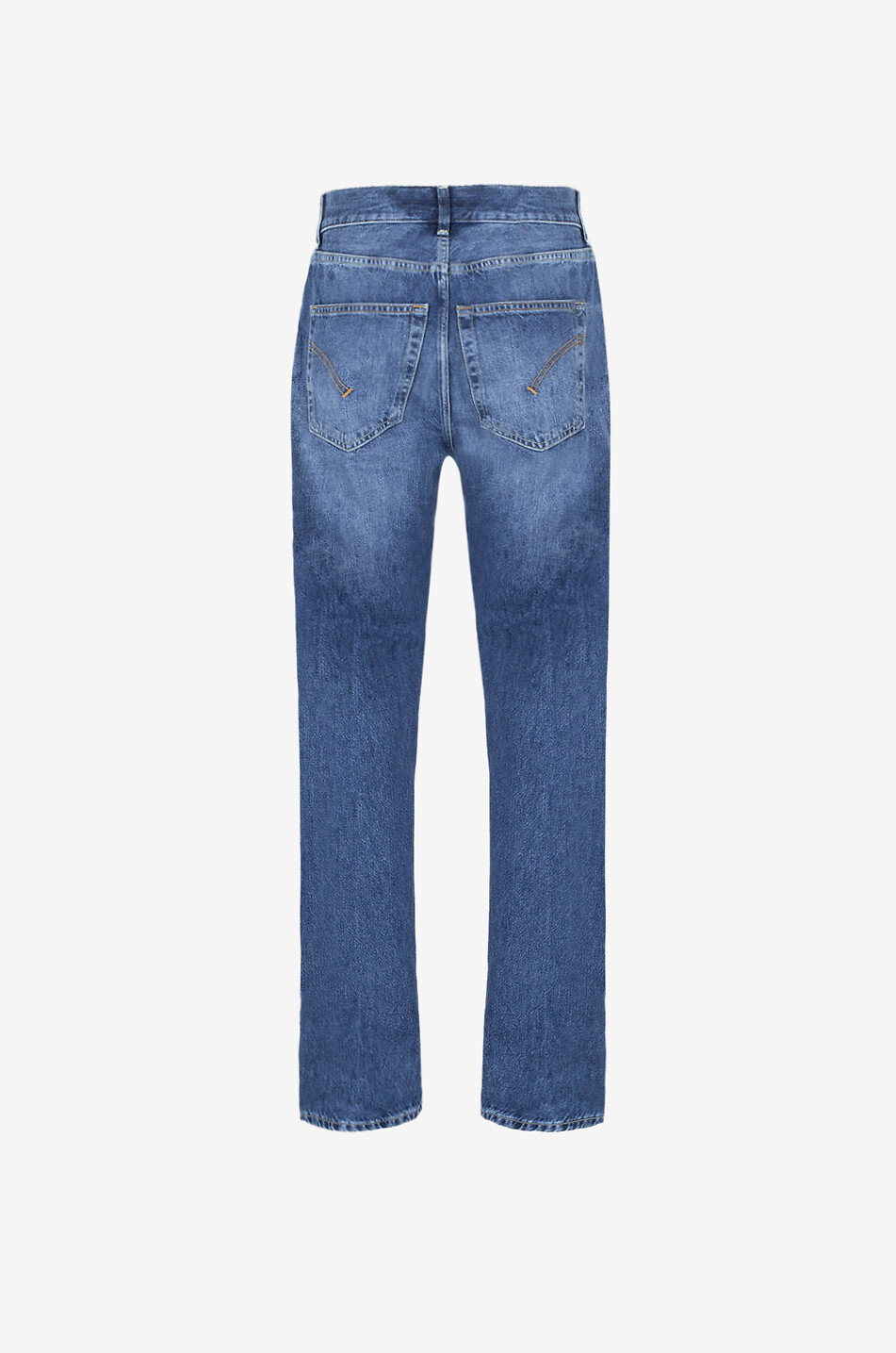 Ausgewaschene lässige gerade Jeans Erwin