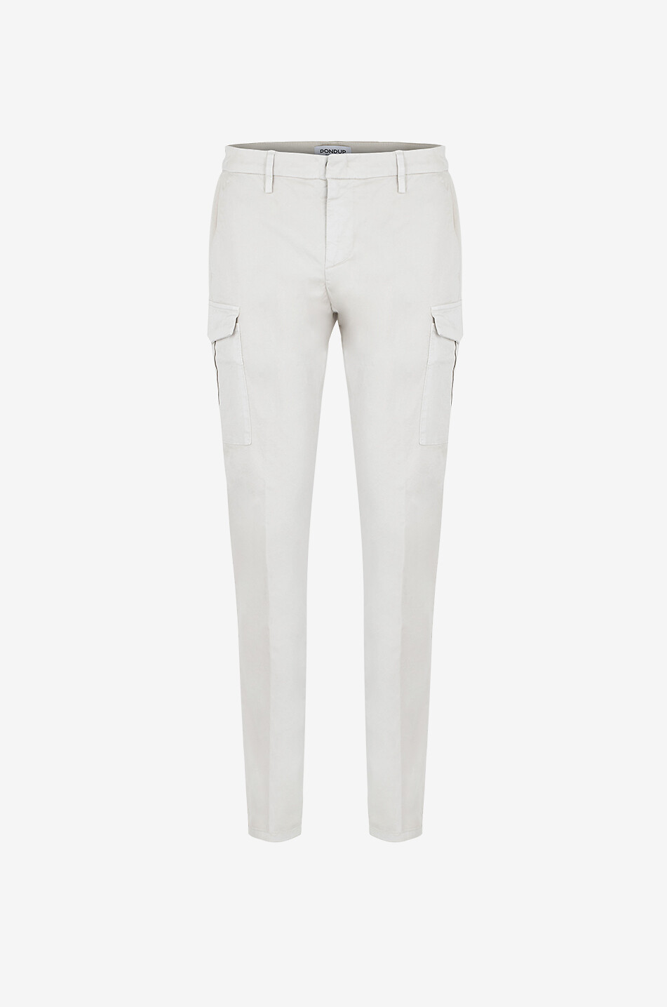 Eddy slim fit gabardine cargo trousers