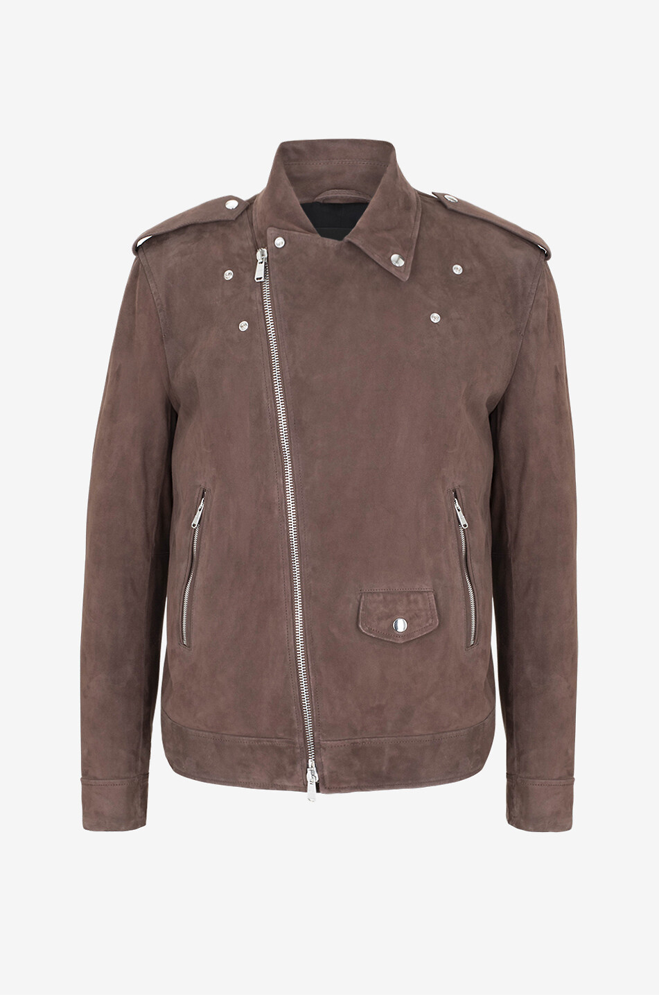 Leichte Wildleder-Bikerjacke Chiodo