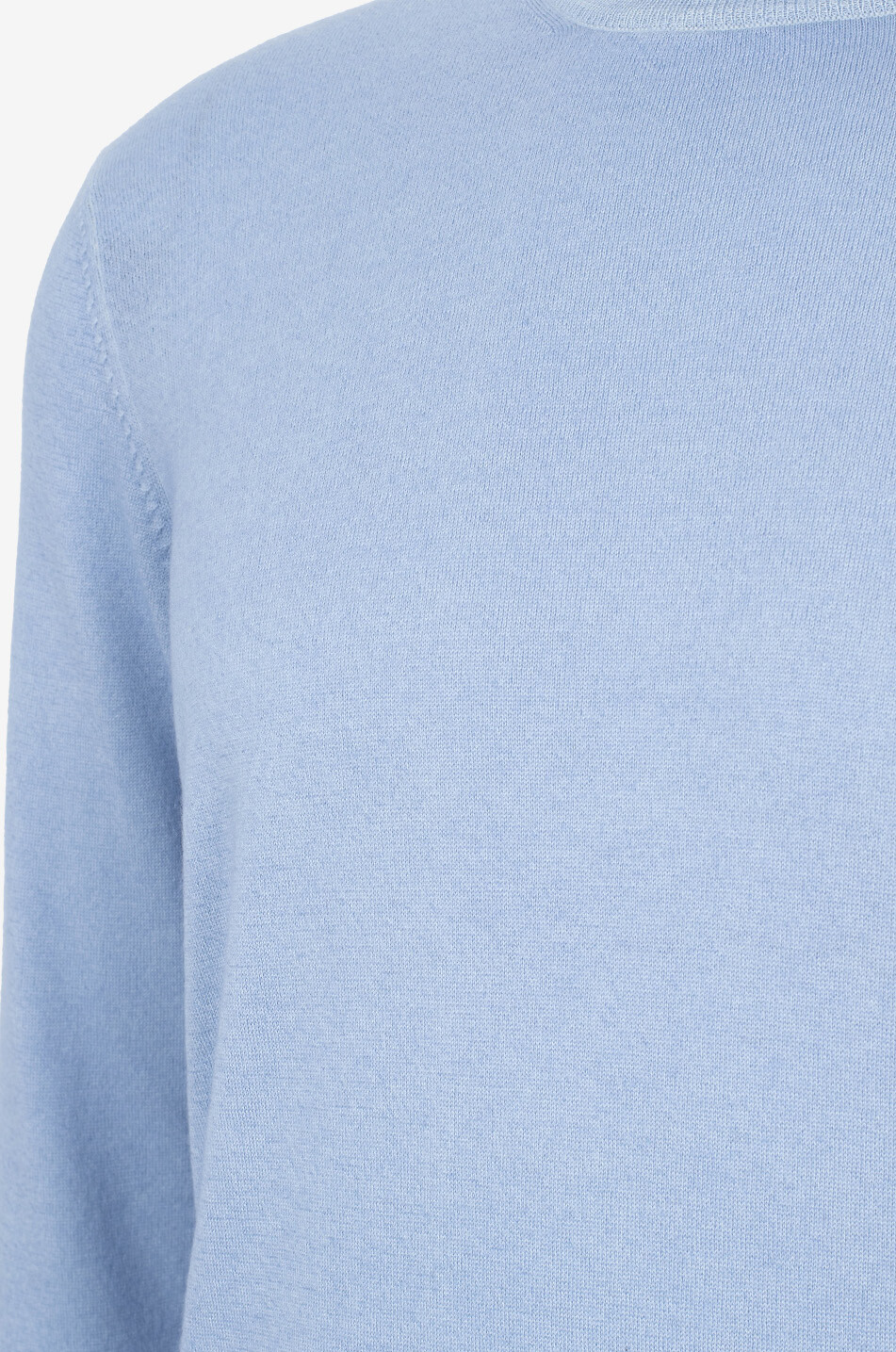 GRAN SASSO Vintage Cashmere fine-gauge crewneck jumper Men LIGHT BLUE 3