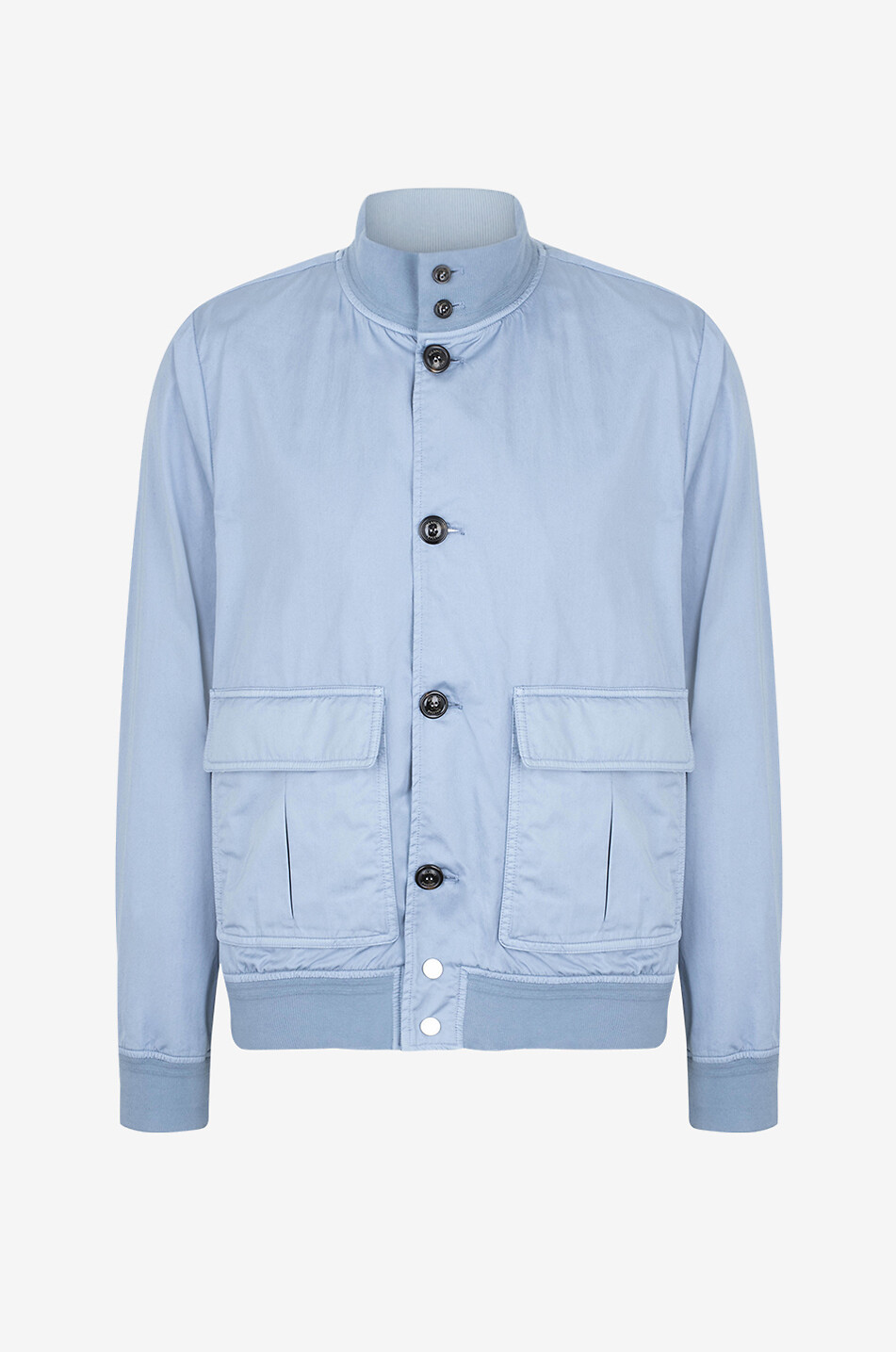 VALSTAR MILANO 1911 Ted Coach technical poplin jacket Men LIGHT BLUE 1