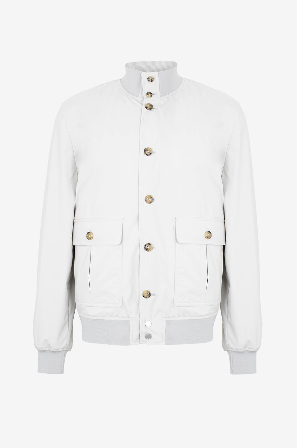 Pocketable Valsarino lightweight nylon bomber jacket