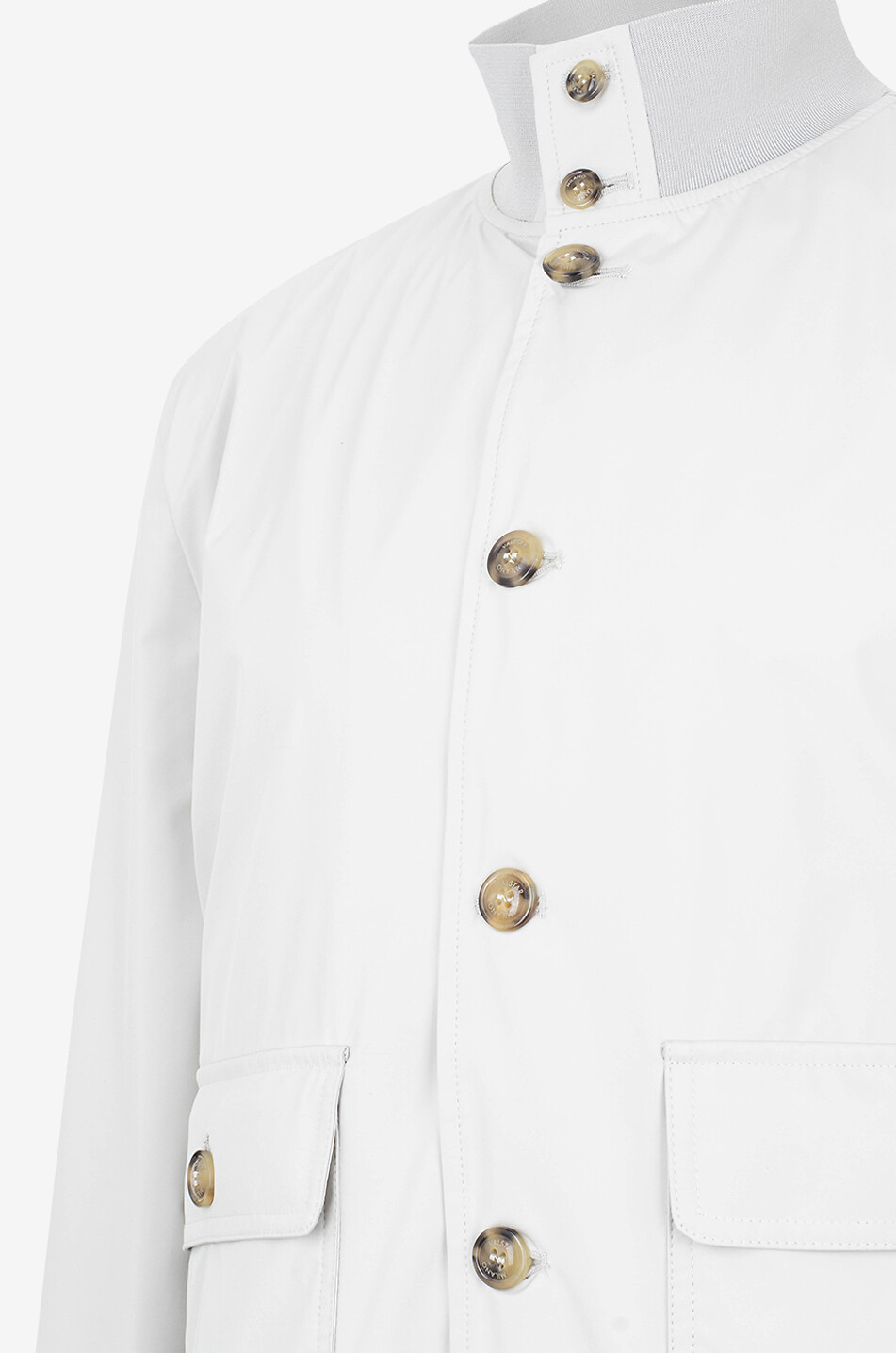 VALSTAR MILANO 1911 Pocketable Valsarino lightweight nylon bomber jacket Men EGGSHELL 3