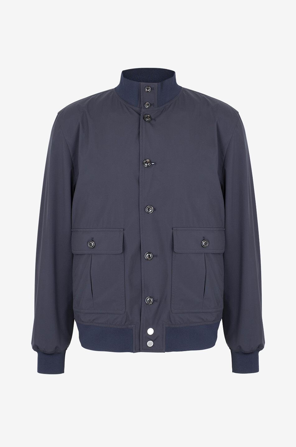 Pocketable Valsarino lightweight nylon bomber jacket