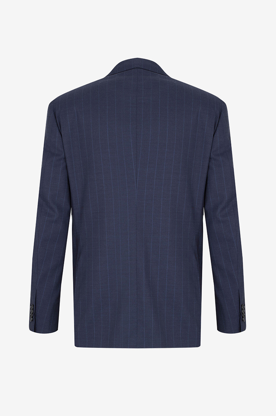 Pinstripe wool suit