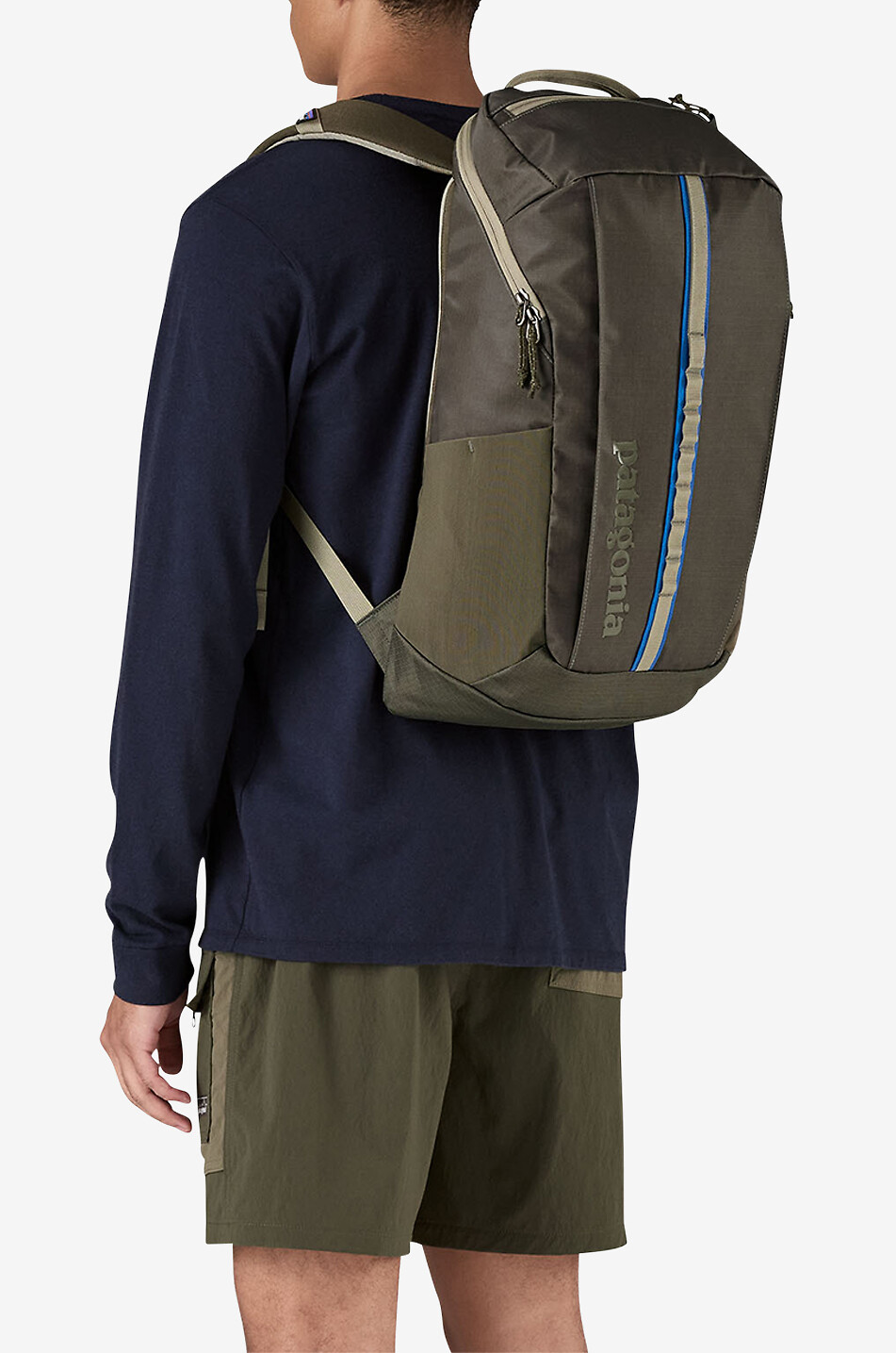 PATAGONIA Black Hole 25L recycled nylon backpack Unisex DARK KHAKI 3