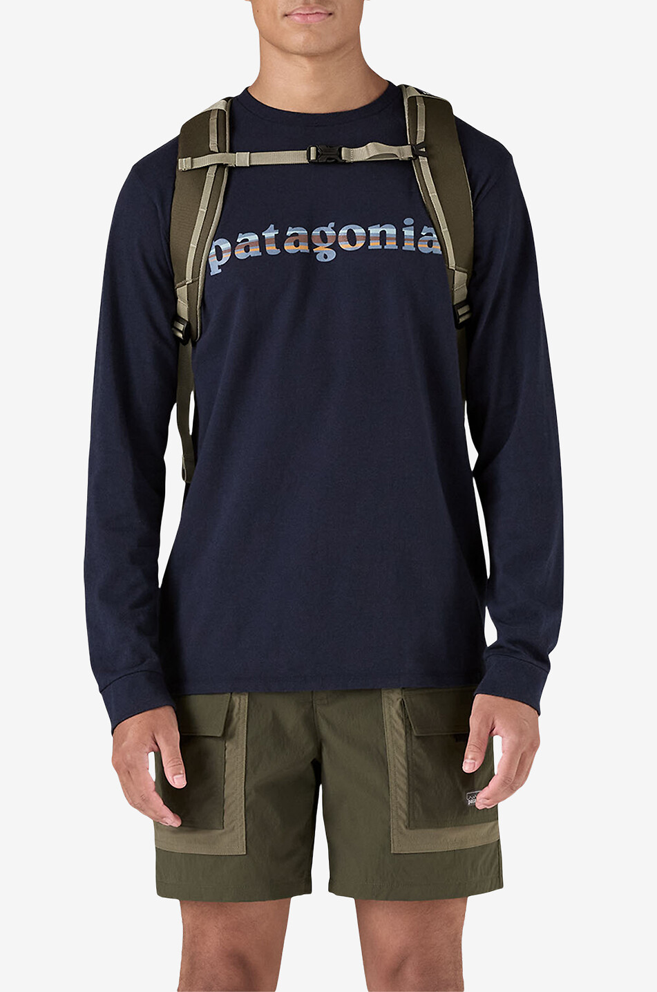 PATAGONIA Black Hole 25L recycled nylon backpack Unisex DARK KHAKI 4