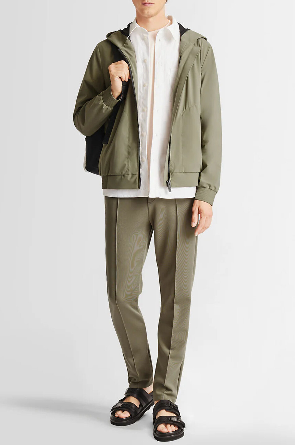FUSALP Blouson léger imprméable à capuche Gretor Homme VERT CLAIR 2