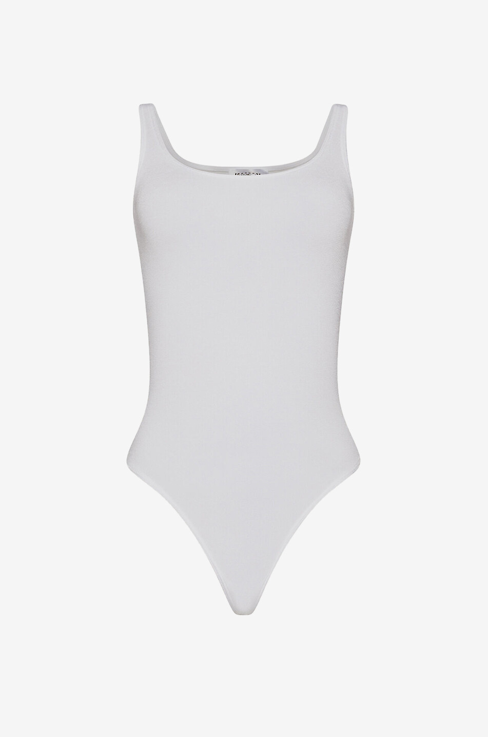 WOLFORD Body aus Baumwolle Jamaika String Damen WEISS 1