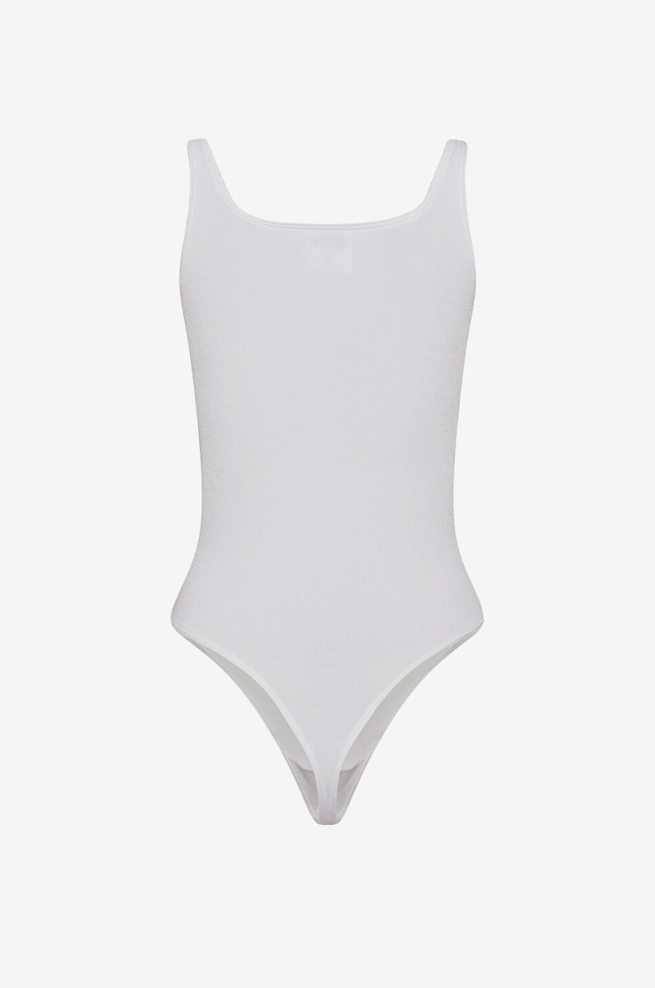 WOLFORD Body aus Baumwolle Jamaika String Damen WEISS 2