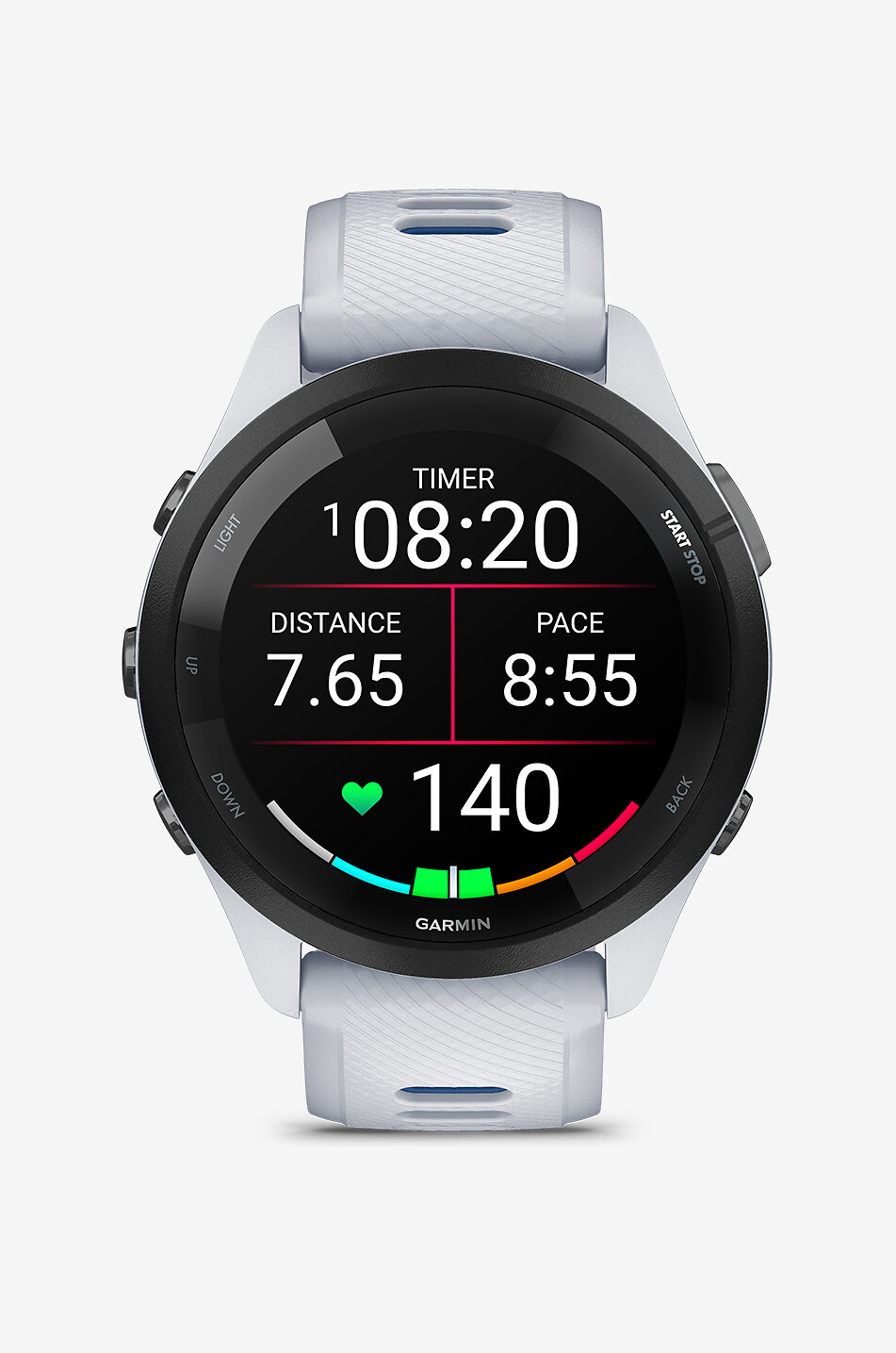 GARMIN Smartwatch Forerunner 265 Unisex WEISS 2